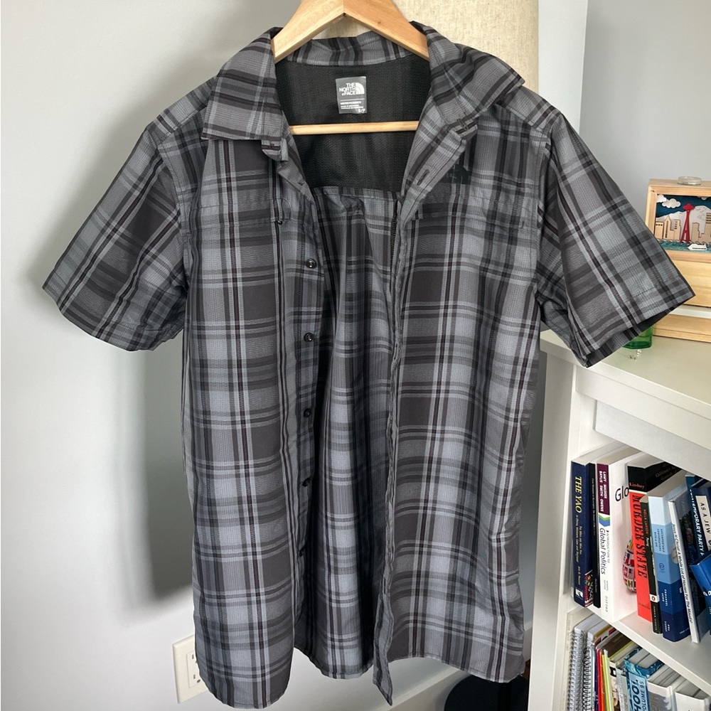The north face ventilated plaid shirt Men’s S
